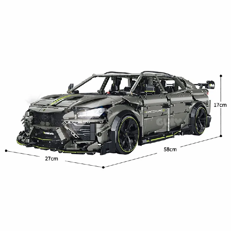 Drift Stunt Auto Serie Bouwstenen Technische RC URUS Sport Raceauto Model Steentjes Collectie Display Speelgoed voor Jongens Volwassenen G - afbeelding 1