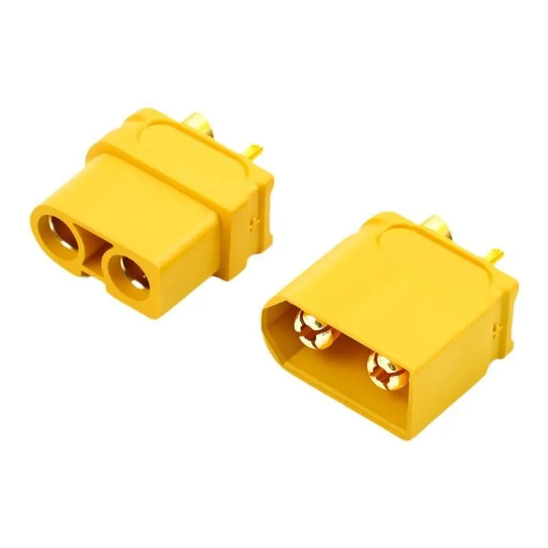 1/10/20/50/100pcs,XT60U connector male and female connectors with genuine gold coating, silicone wire, copper core wire 15cm