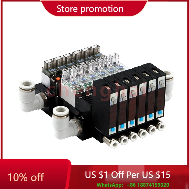 

WJSM Vacuum Pump Models Integrated Vacuum Integrated Valve Semiconductor Equipment Multi-stage High Flow with Digital Display