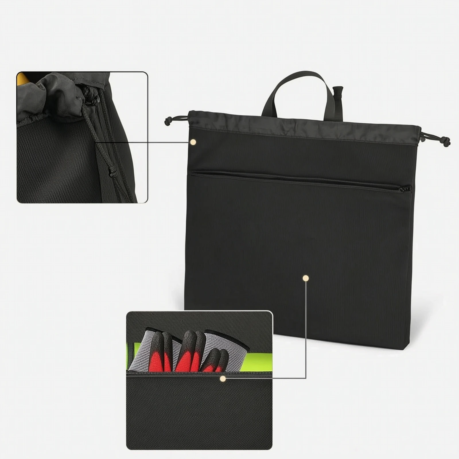 Helmet Bag with Pocket Shielded Helmet Storage Bag Portable Long-Lasting for Motorcyclists, Travel, Garage