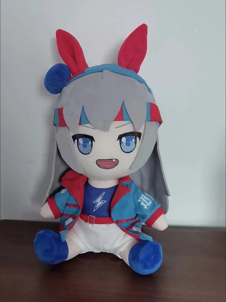 Anime Pretty Derby Plush Toys Tamamo Cross Verno Light Oguri Cap Plushie Soft Stuffed Doll Pillow Kids Christmas Birthday Gifts