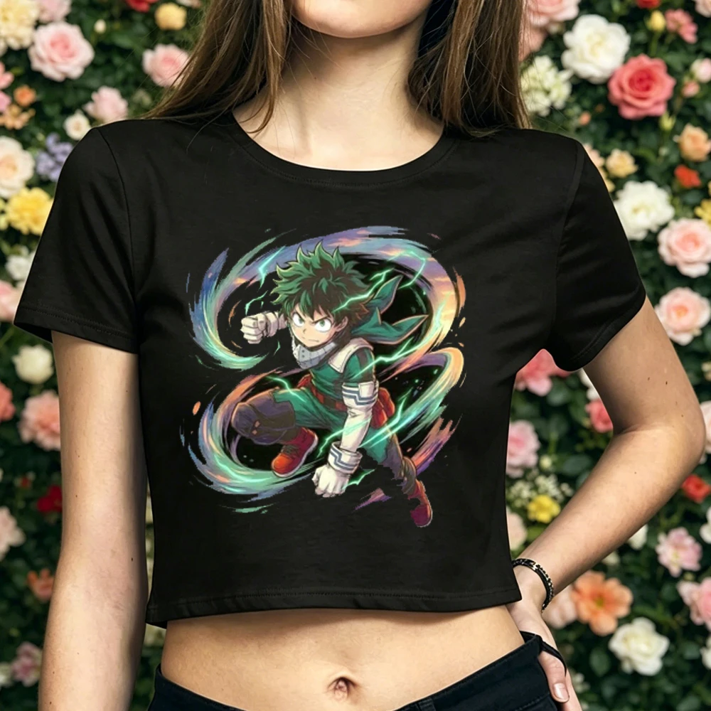 Bakugo crop top women meme cute japan grunge japanese shirt 2000s jojifuku meme alternative  baddie