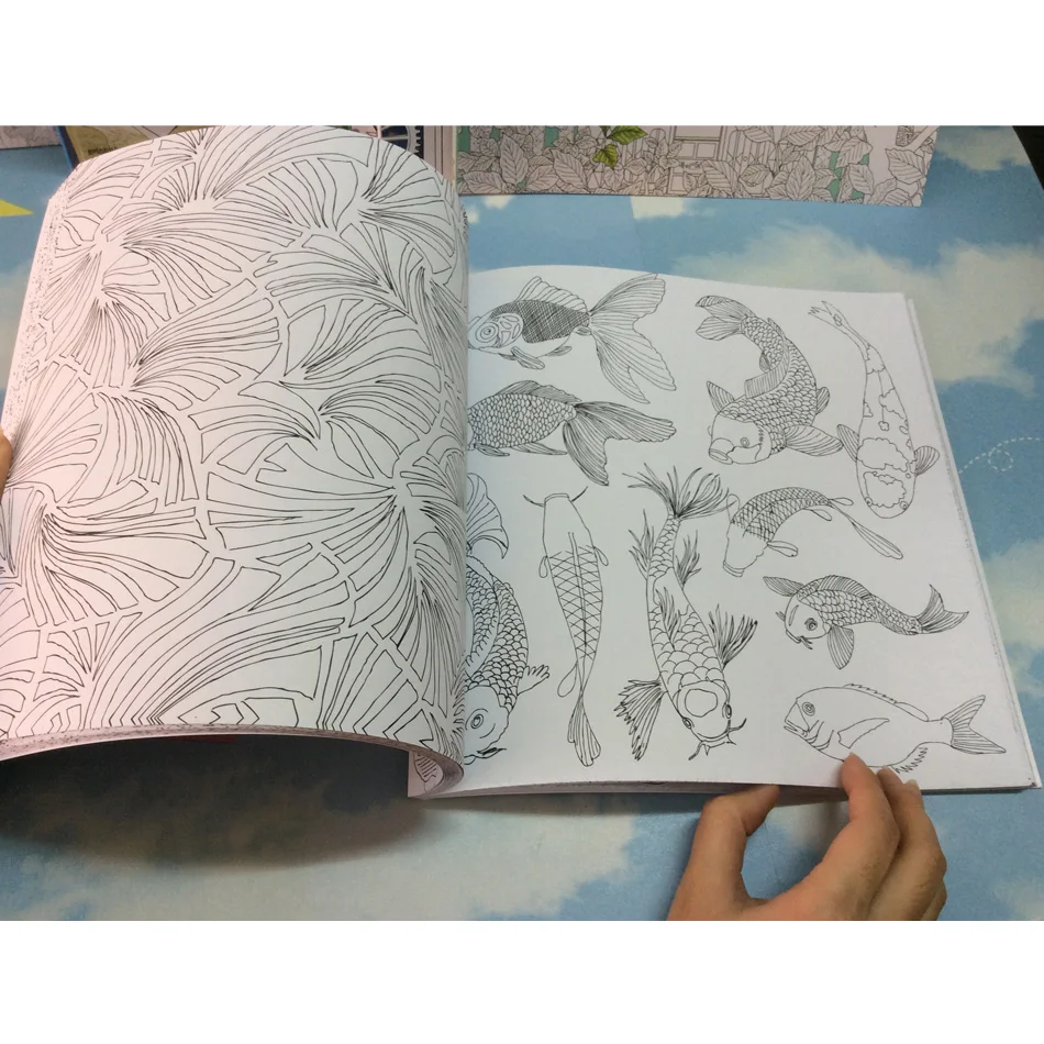 Livre de Coloriage Japonais pour Adulte, Produit de Nettoyage et de Coloration du Japon, SecExamen, Charleroi, Peinture Soulignée, Graffiti