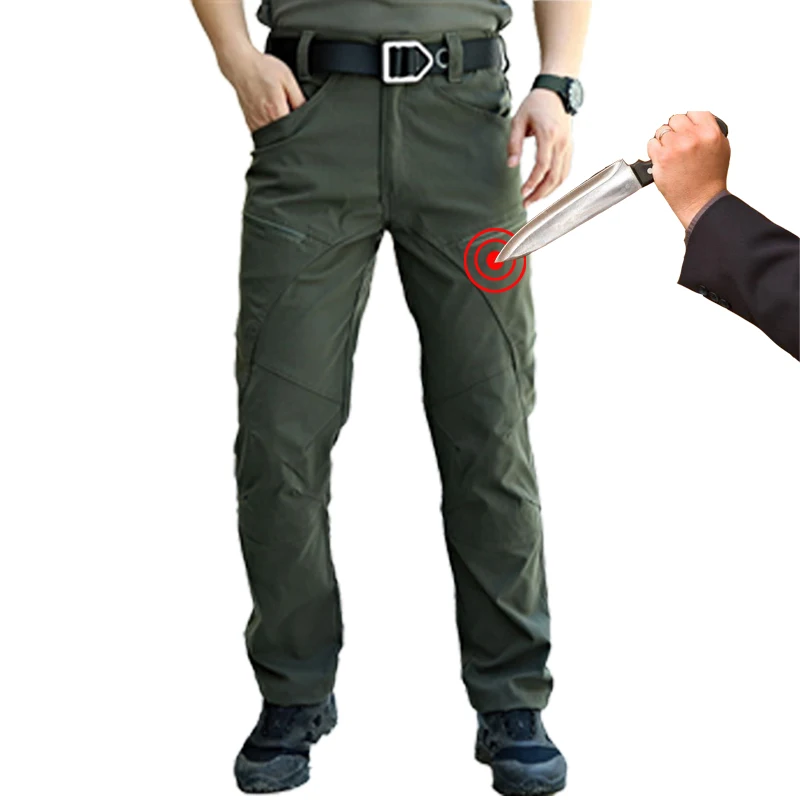 

Self Defense Tactical Swat Police Gear Grade 6 Anti Cut Knife Cut Resistant HPPE Pants Anti Tactic Military flexibility Clothing