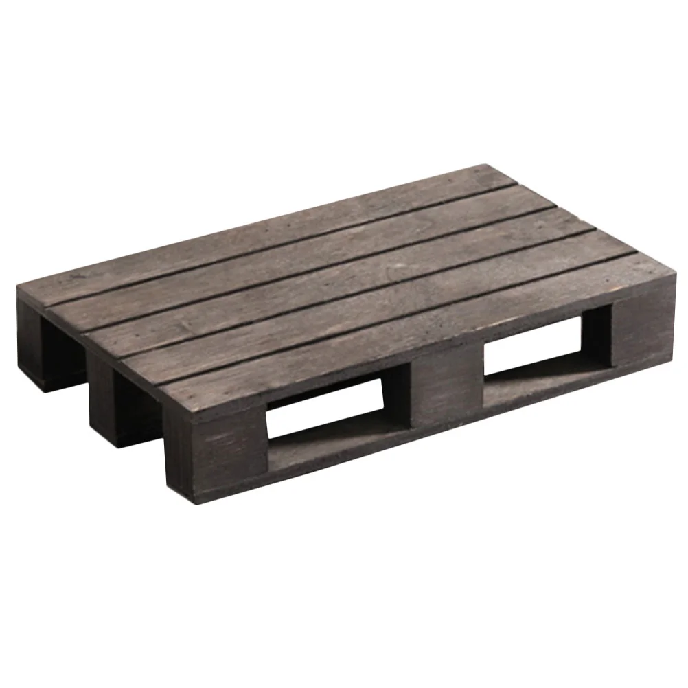 Carbonized Wood Pallet Trivets For Hot Dishes Wooden Place Mats Food Serving Tray Coasters Coffee Table Drink