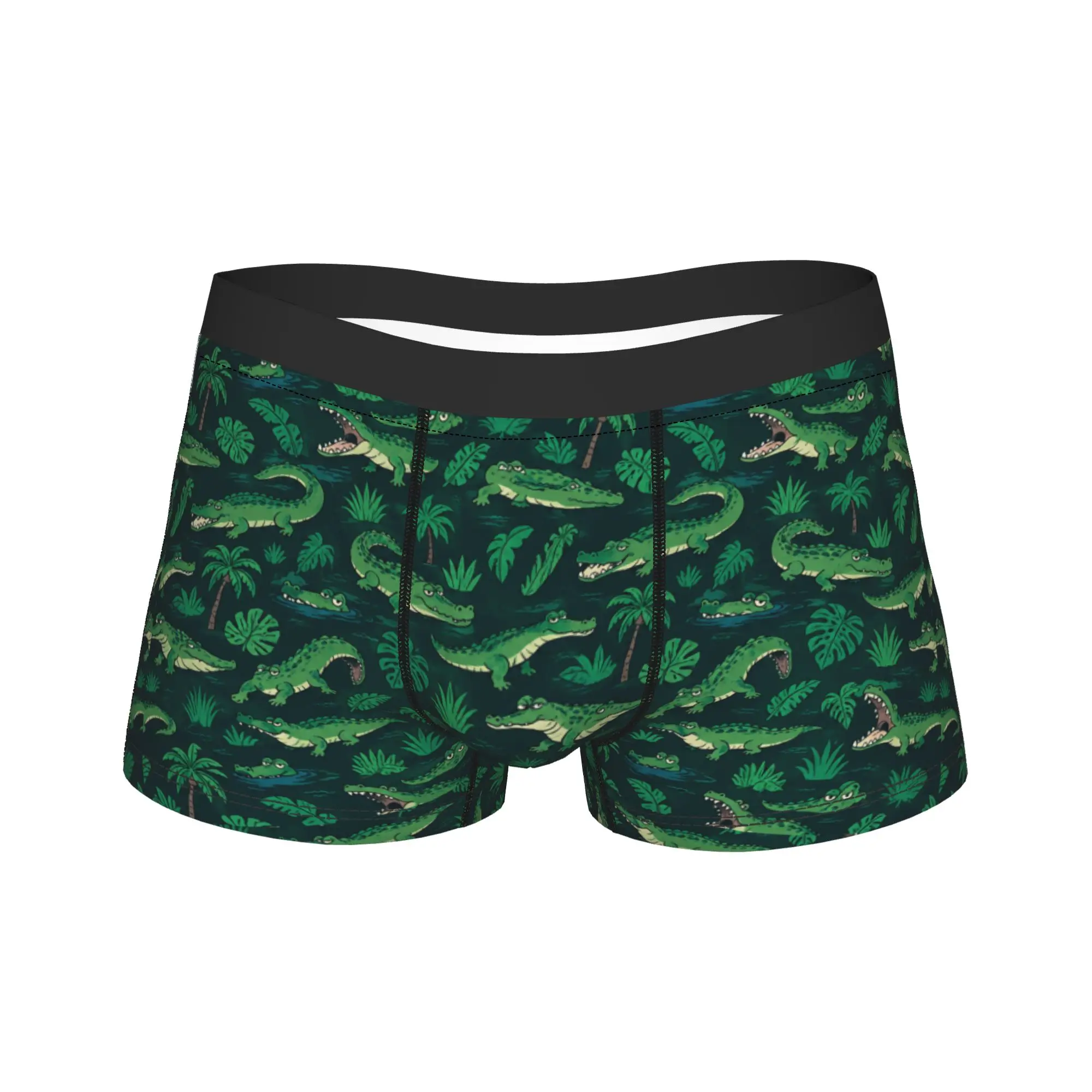 Animal & Wildlife Underwear Print Trunk High Quality Male Underpants Elastic Boxer Brief Birthday Gift