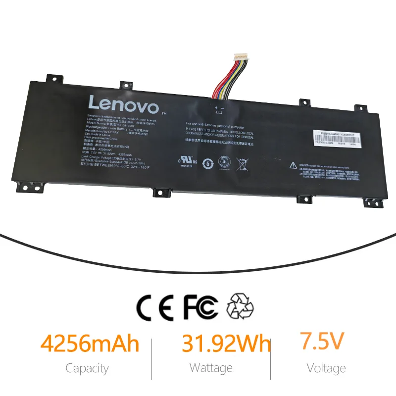 Nobi แบตเตอรี่แล็ปท็อป NC140BW1-2S1P ใหม่สำหรับ Lenovo IdeaPad 100S 0813002 100S-14IBR 80R9 100S-141BR 2ICP4 31.92WH แบตเตอรี่4200mAh