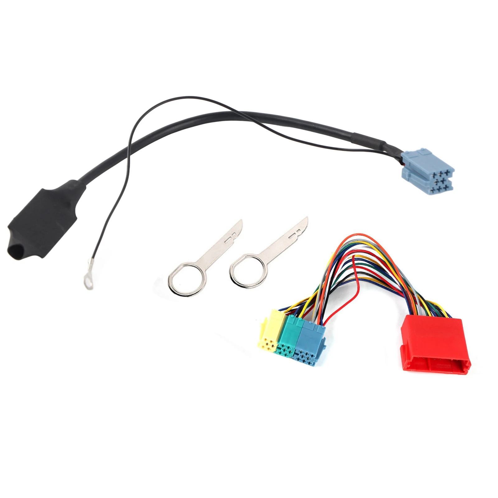 Adaptador de Audio Bluetooth 5,0 de 20 pines/8 pines, conector de Radio estéreo para coche, compatible con conector de Radio de coche A2 8L 8P, adaptador estéreo para coche
