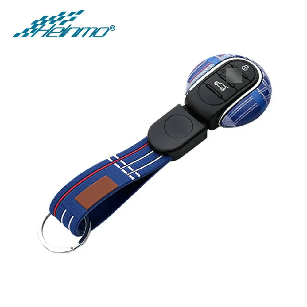 For MINI Cooper JCW S F54 F55 F56 F57 F60 Clubman Countryman Accessories Car Key Cover Rope Key Case Styling Holder Protection