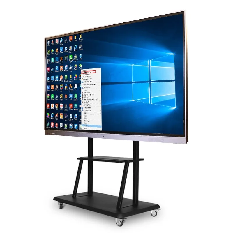 100-Inch Multimedia Touch Screen Electronic Whiteboard Teaching Conference Flat-Panel Smart Interactive Display Accessory