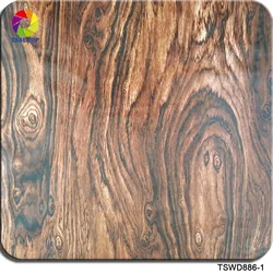 TSWD886-1 Hydrographic Water Transfer Printing Film 0.5mX2m/10m Wood Grain Aqua Print Film for DIY Crafts And Custom Projects