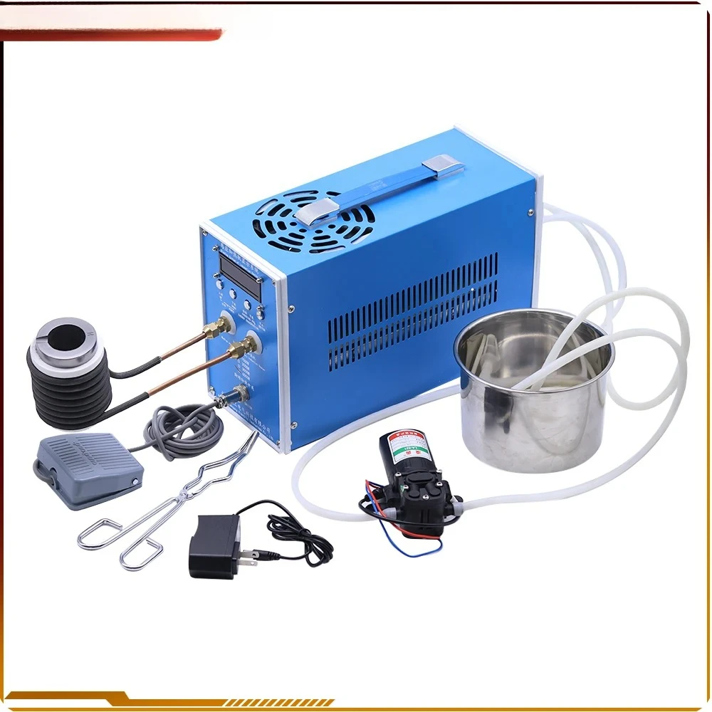 

High Frequency Induction Heating Machine 6KW 220V 110V Heat Melting Welding Quenching Annealing Brazing Metal Melting Furnace