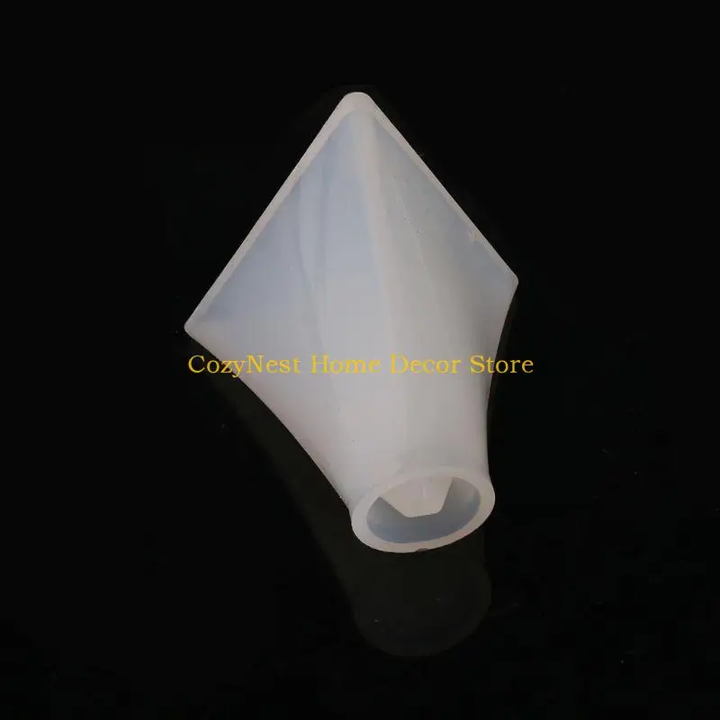 

92MF 4 шт. силиконовые формы в форме пирамиды с антипригарным покрытием, легко извлекать из формы для DIY литья из эпоксидной из