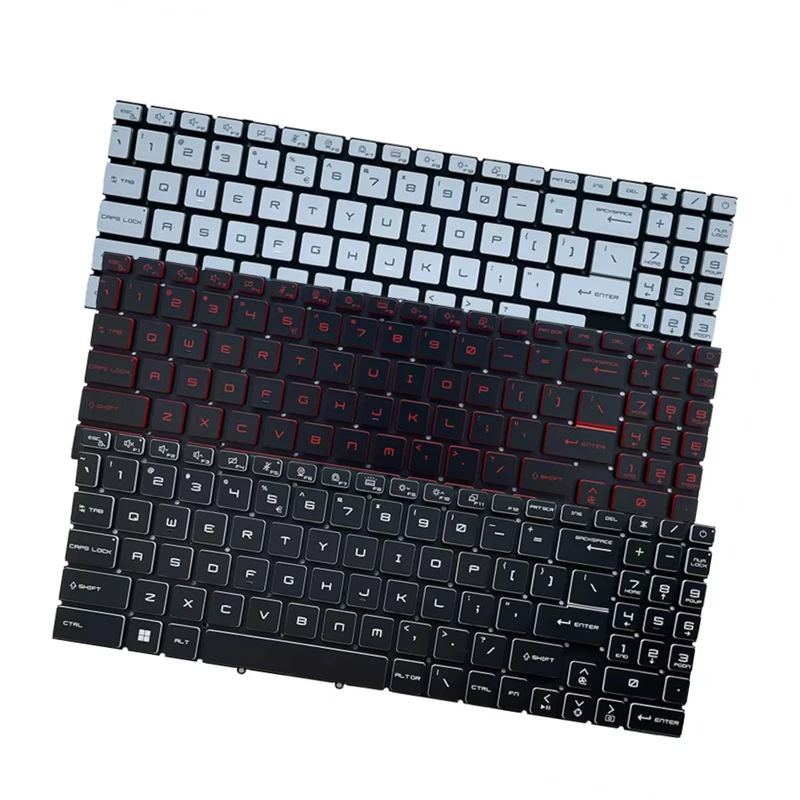 Klawiatura do laptopa US/RU/AR/SP dla MSI GF66 GF76 GP66 GP76 GL66 GL76 GT77 GS77 WF66 WF76 M16 Z16 Z16P Z17 Z17HX MS-1581 1582 1583 — zdjęcie produktu 5