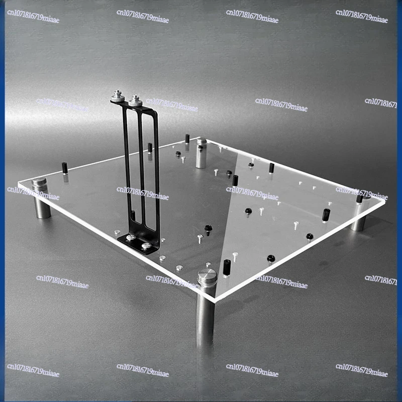 

Transparent Open Chassis Main Board Bracket Working Simple Bare Metal Test Platform
