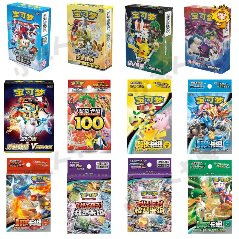

Pokémon Original Trading Card PTGG Game Battle Party Prebuilt Starter Deck Simplified Chinese For Collection Trading Collectors