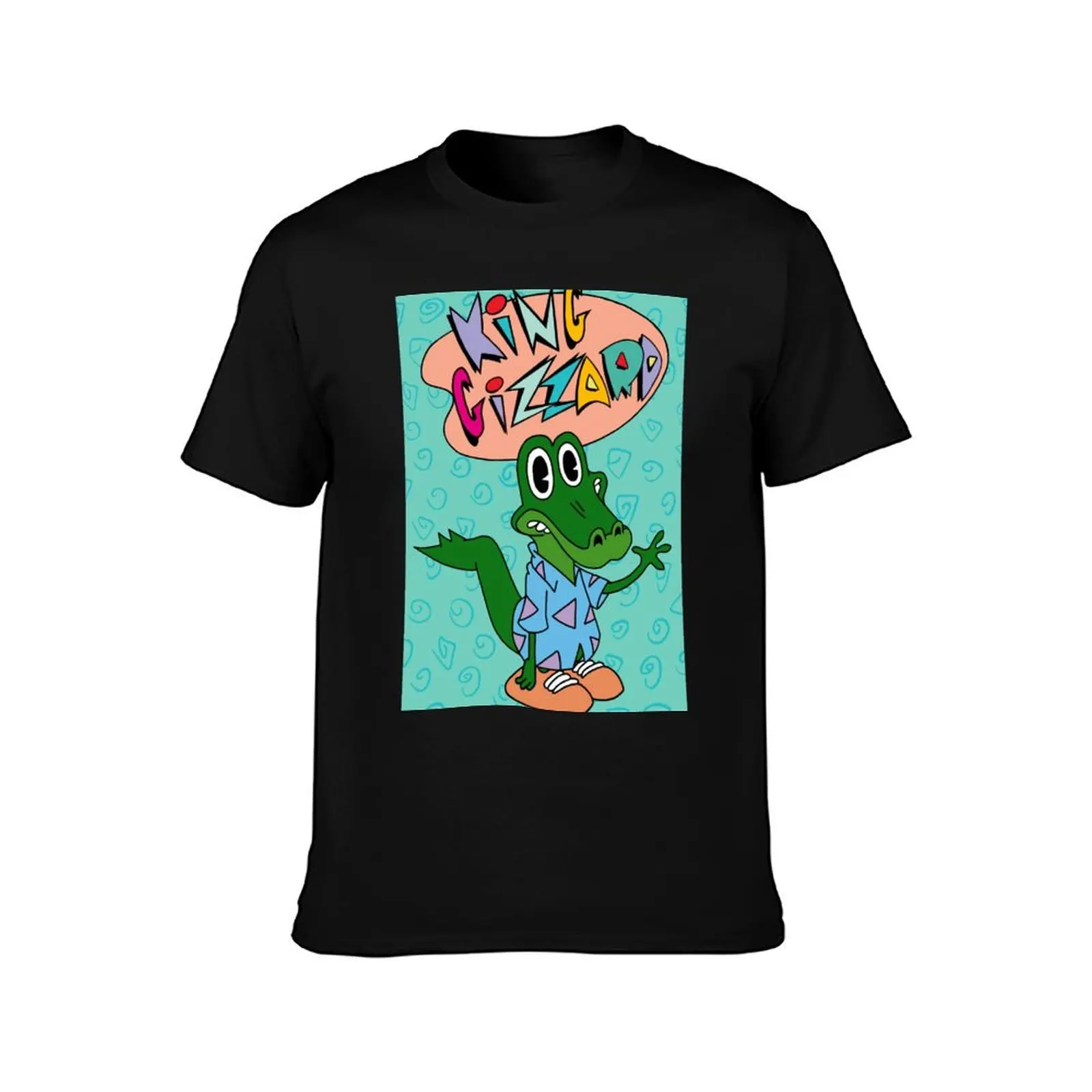 King Gizzard Crocko - All proceeds to charity. T-Shirt Summer Casual Cotton Tee Oversized Streetwear Tops Unisex Men Women