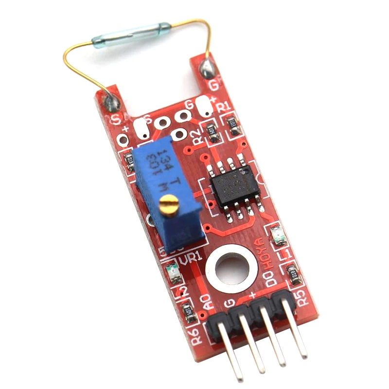 Módulo Sensor Reed para Magnetron, Placa Vermelha, 10PCs