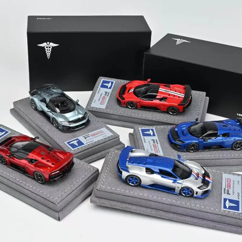 

HC 1:64 Jumping Horse F80 Cast Resin Automobile Model, Boys' Holiday Gift Toy, Adult Collection Decoration Item.