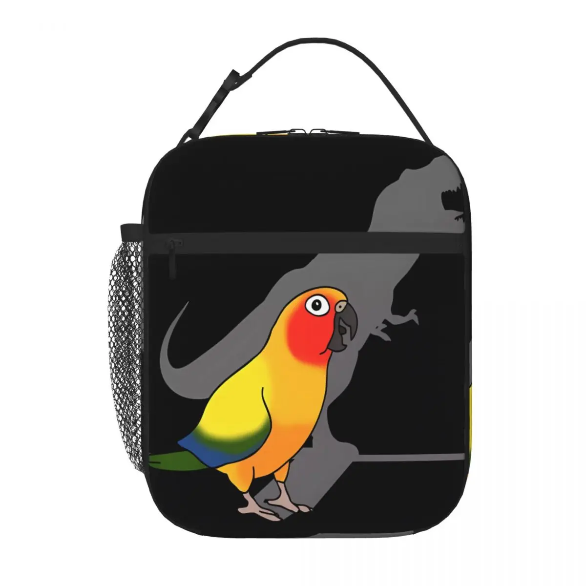 Bestselling T-Rex Shadow - Sun Conure Minimalist Reusable Lunch Bag Staff Lunch Meal Prep Bag