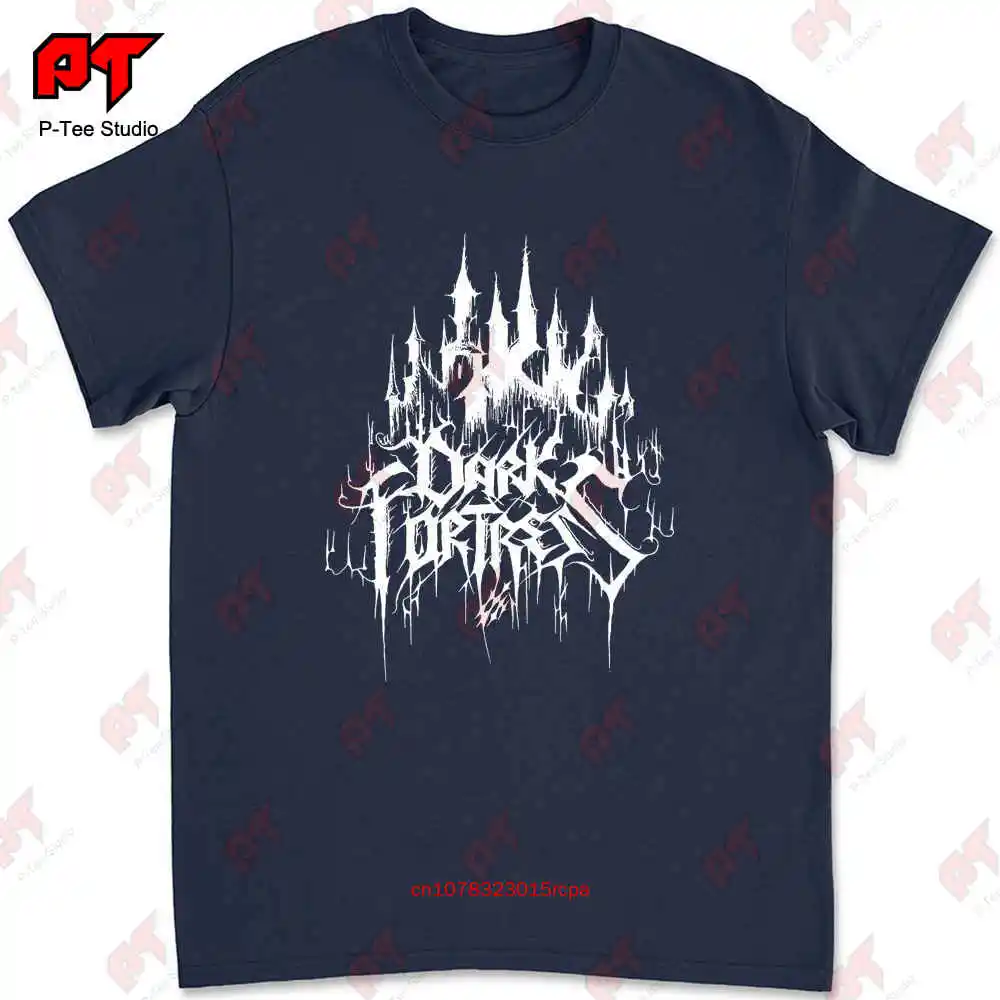 Dark Fortress Logo Dimmu Borgir Naglfar Carach Angren Lord Belial Eis T-shirt KV2X