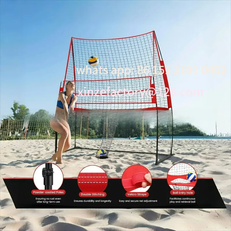 

Be suitable for portable volleyball practice net customizable