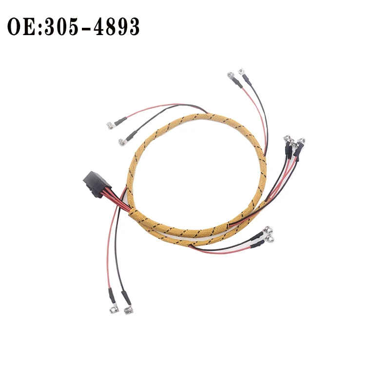 Suitable for Carter E312D 320D 323D C6.4 injector wiring harness excavator accessories 305-4893