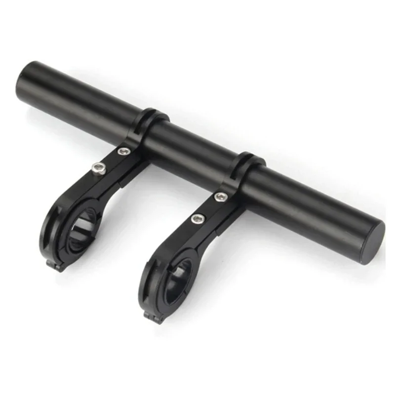 AliExpress NONE Bicycle Handlebar Extended Bracket Bike Mount Bar Computer Holder Support Rack Alloy Stand Double Frame Bicycle Clip