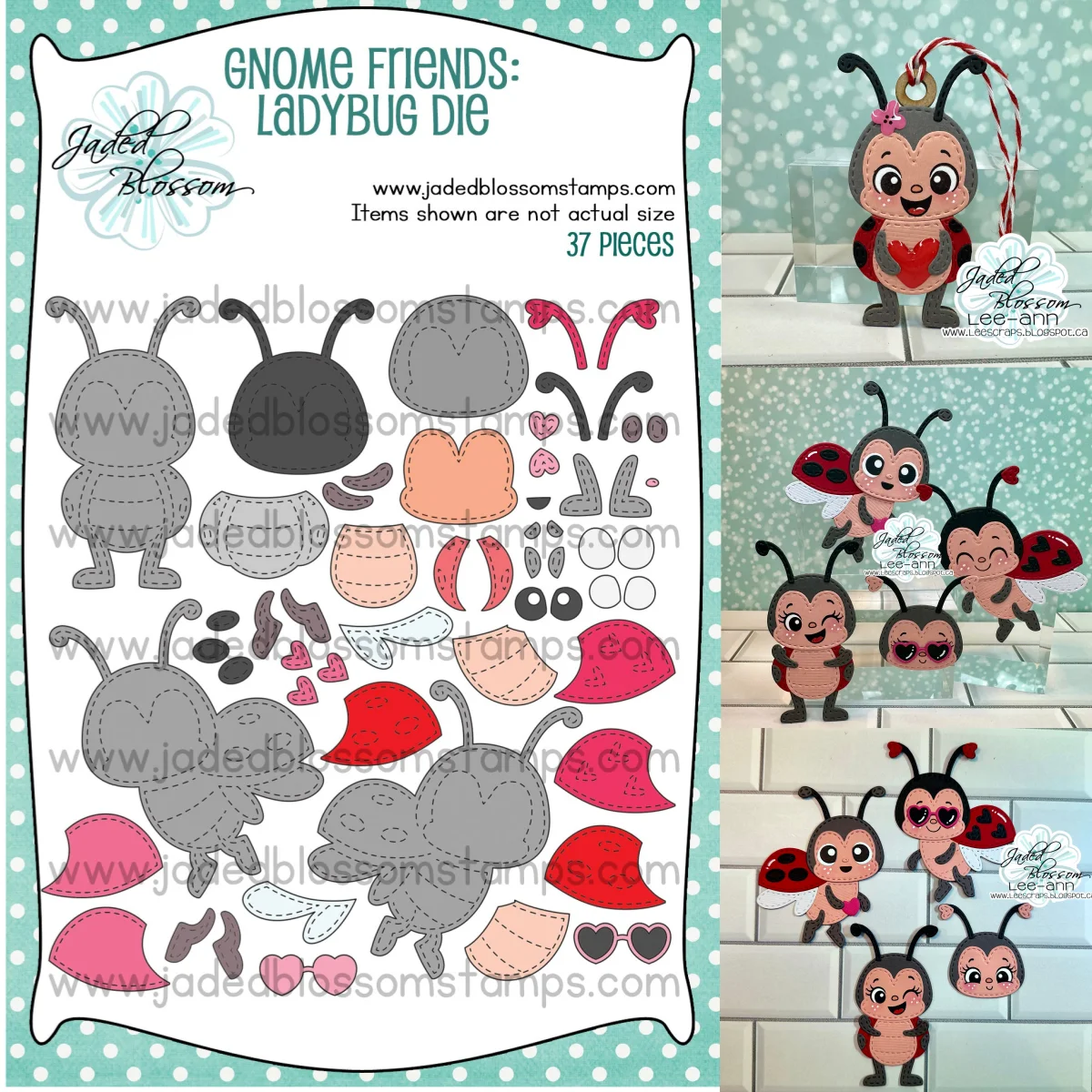 Valentine Ladybug Faces Birthday Hearts Clear Stamps Metal Cutting Dies Stencil For DIY Scrapbook Craft Decoration 2026 New