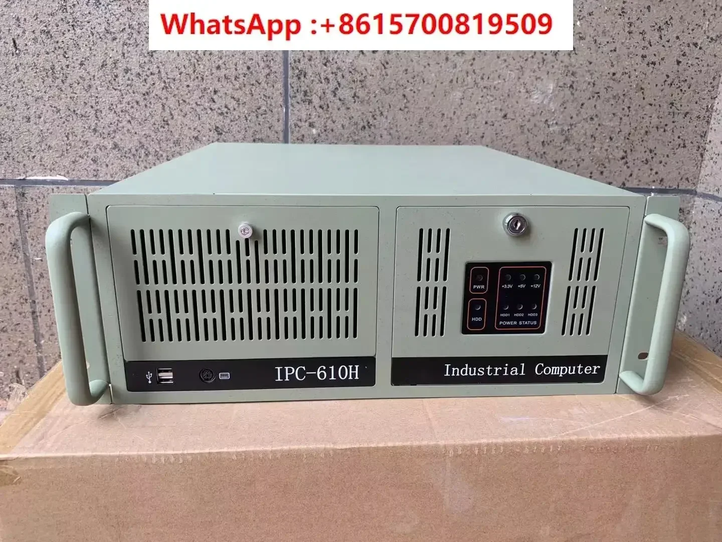 

-610L/610H rack-type 4U industrial control server chassis 7 slots, double-layer packaging