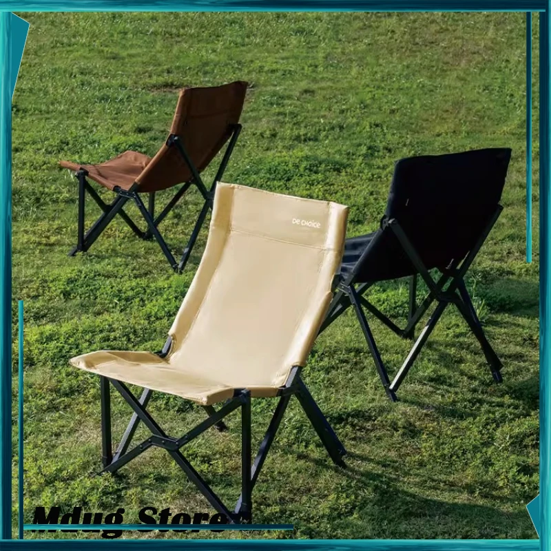 

High Back Strong Camping Chairs Garden Strong Fishing Folding Camping Chairs Relaxing Travel Sillas De Playa Beach Accessory