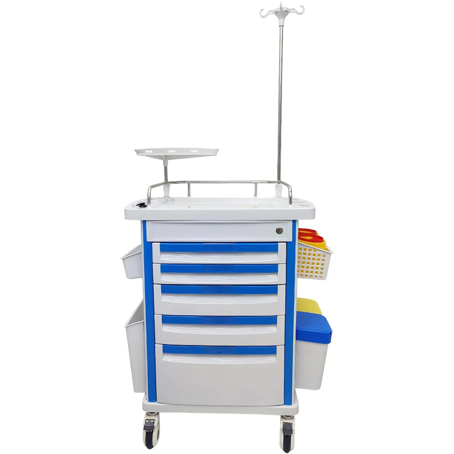 

Медицинский аварийный автомобиль, мобильный анестезиологический шкаф, тележка для хранения лекарств из АБС-пластика с выдвижным ящиком, инфузионной подставкой и колесами