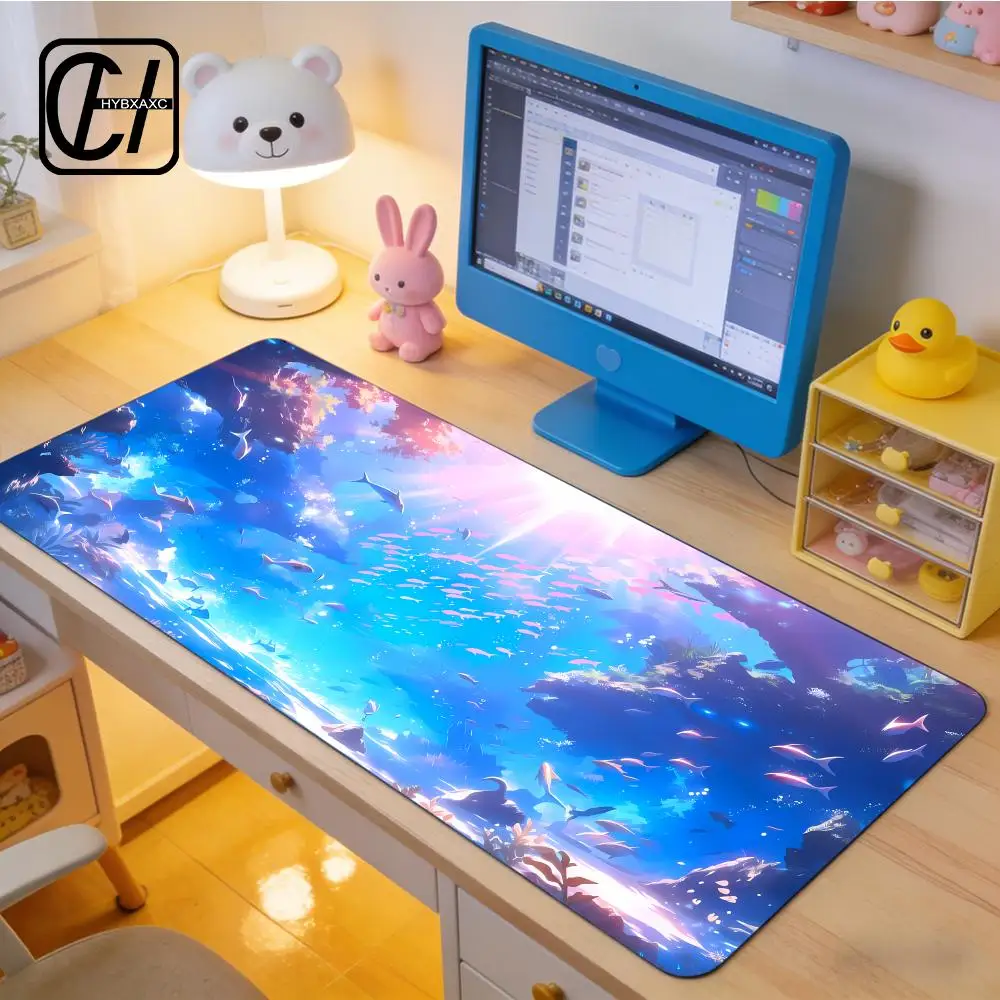 

Mouse Pad The Underwater World E-sports gaming mouse pad oversized personalized desk pad keyboard mouse pad desk mat