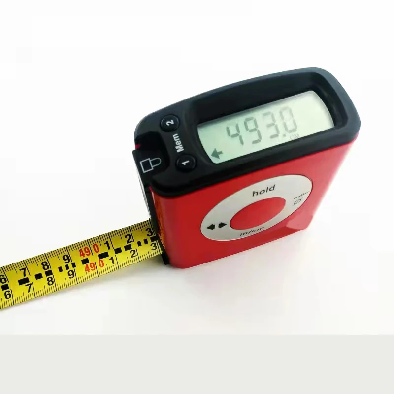 

Многофункциональная рулетка с большим экраном, диапазон 40 м, электронная цифровая измерительная лента с зарядкой через USB