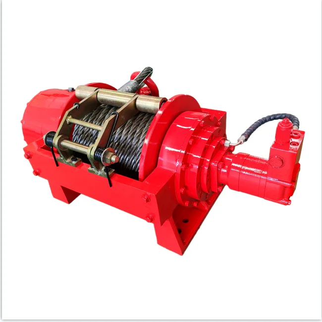 

Heavy duty 20 ton hydraulic traction winch for truck crane
