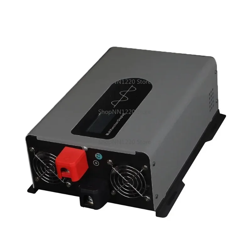 Pure Sine Wave Inverter 12v 220v  6000W 3000W  Power 12V 24V 48V 60V 72V 96V Converter Solar Car Inverters Off Grid Wall-mo