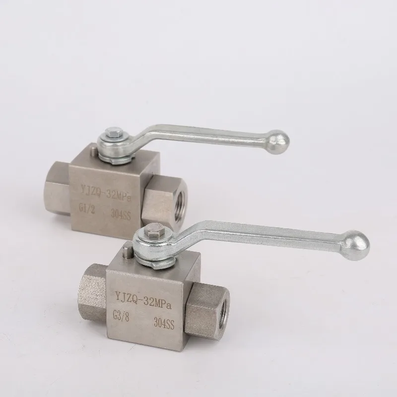 Internal thread hydraulic water gas switch g1.5 inch (DN40) explosion-proof stainless steel high pressure ball valve
