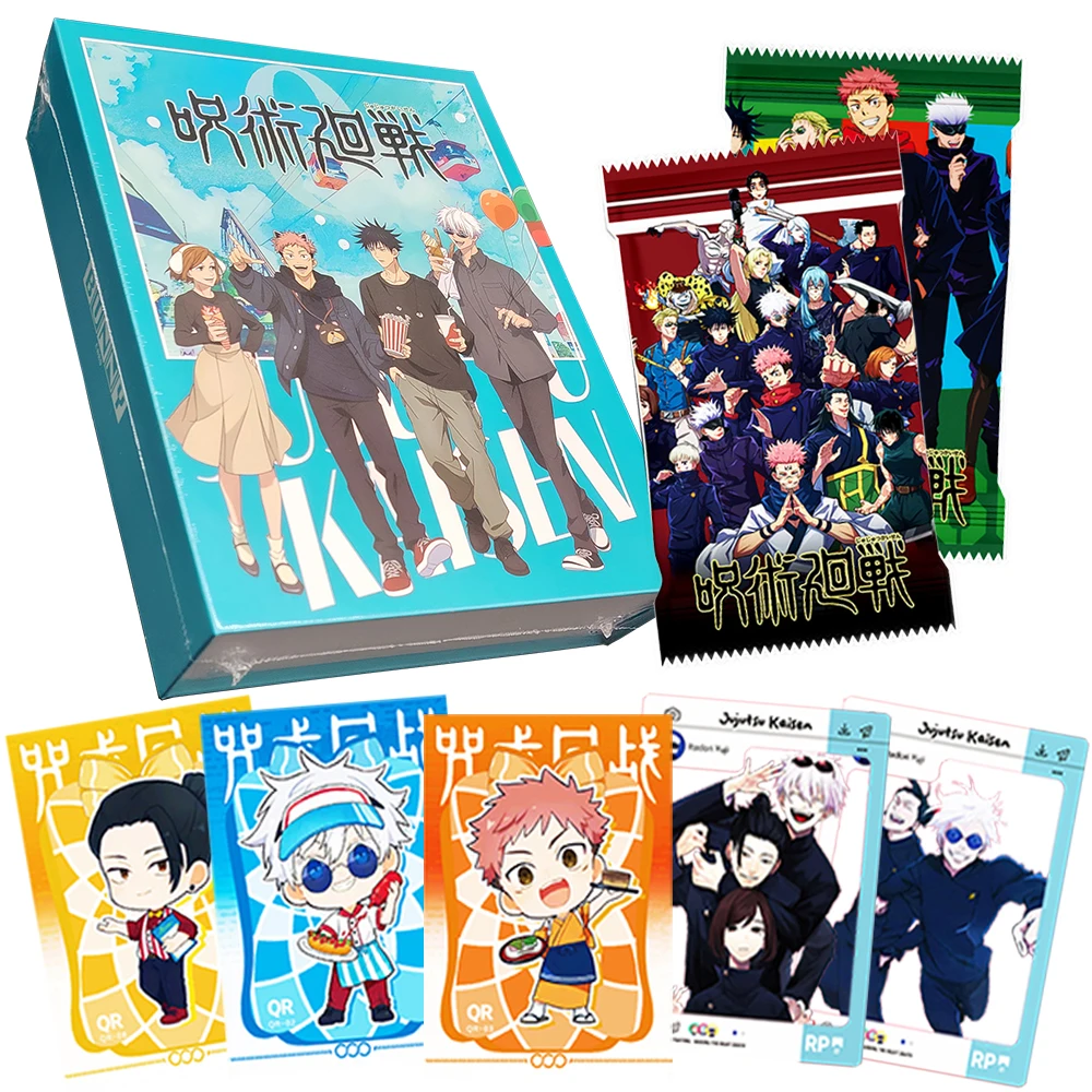 

Jujutsu Kaisen Collection Card Gold Coin Book Card Series Fun Anime Peripheral Fans' Favorite Handsome Protagonist Creative Gift