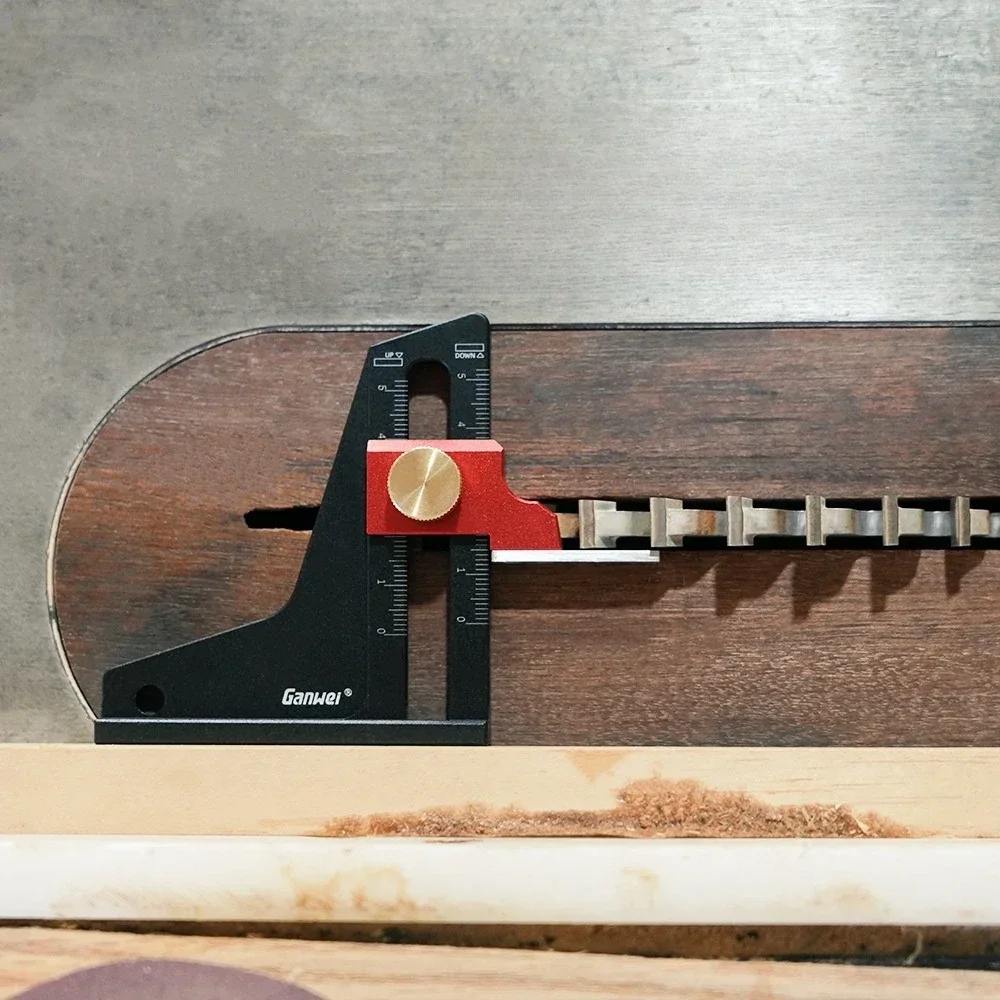 Height Gauge, Depth Measurement Tools for Saw Table and Ruler Trimming Machine Adjustment,Height Gauge Measuring Instrument
