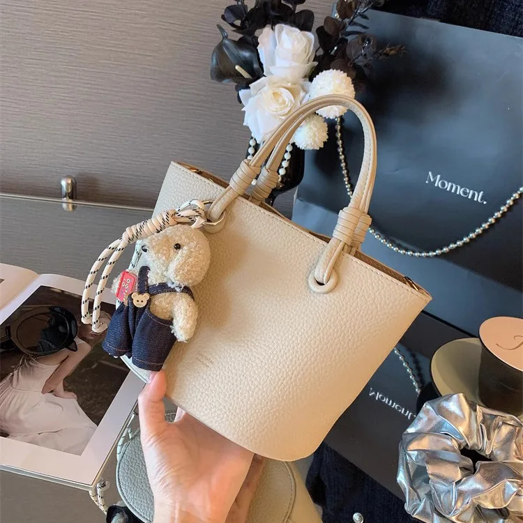 

Fashionable Leather Tote Bag for Women Designer Crossbody Shoulder Handbag Ladies Purse Luxury Brand