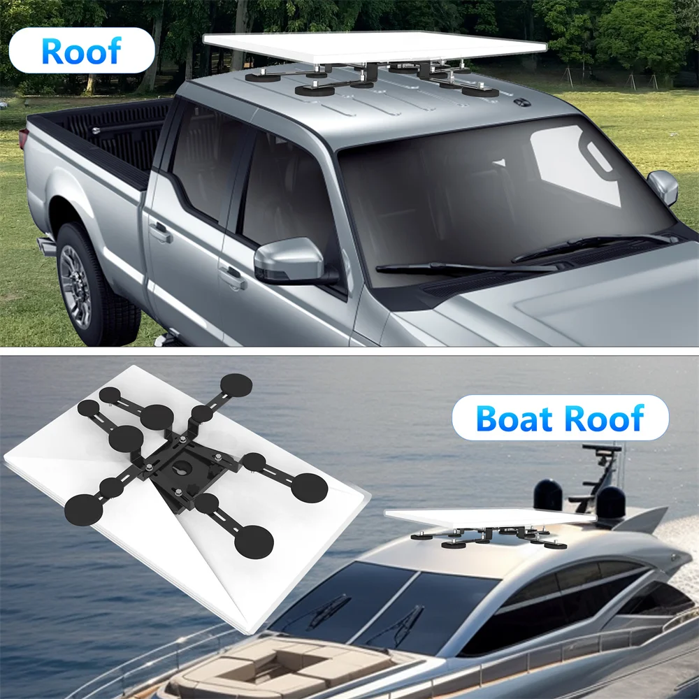 Starlink Gen 3 Magnetic Roof Mount Starlink Internet Kit for RVs & Cars,12 Magnetic Bases,Compatible with Starlink Gen3(V3) Dish