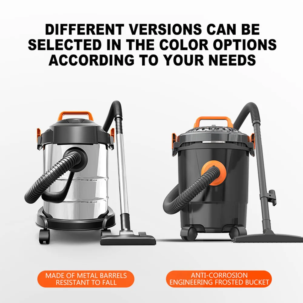 Wet and Dry Vacuum Cleaner High Suction Commercial Vacuum Cleaning Machine Washing Dust Collector
