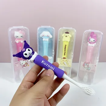 Kuromi household daily necessities individually packaged toothbrush, fine soft bristles dustproof sealed portable toothbrush 1