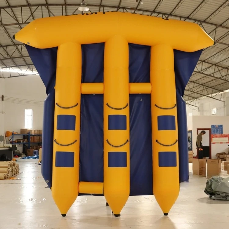 

Inflatable Flying Fish Boat For Adults 6 Persons Water Towable Flyfish Inflatable Boats