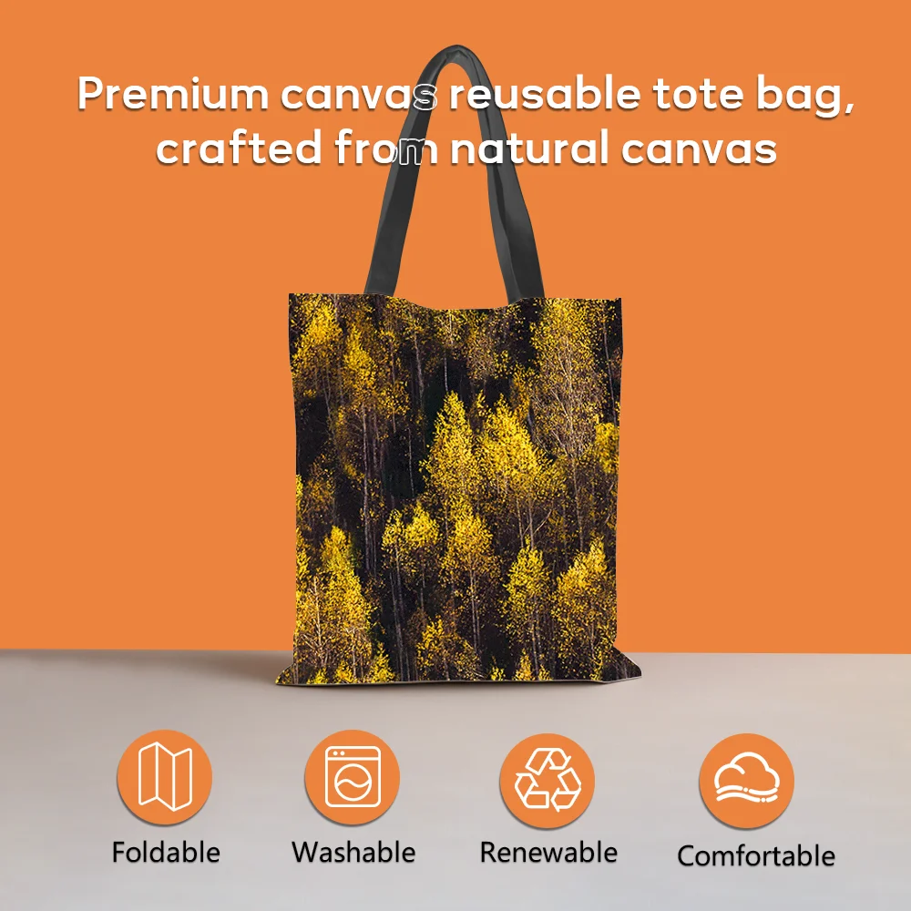 Trendige Denim Religion Aufbewahrungstaschen Canvas-Tragetasche - Festliche Große Handtasche für Picknick, Reisen und Einkaufen – Detail 1