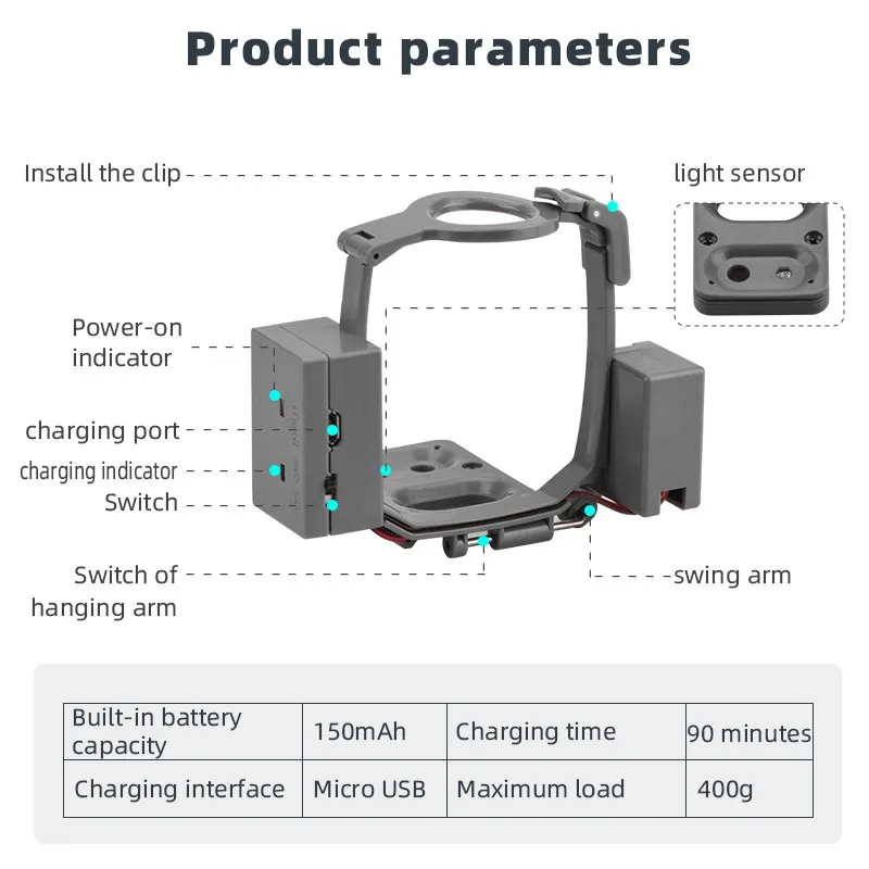 For DJI Mavic 2 Pro/Zoom Drone Airdrop System Thrower Air Dropping Transport Wedding Gift Fishing Delivery Device Rescue Thrower