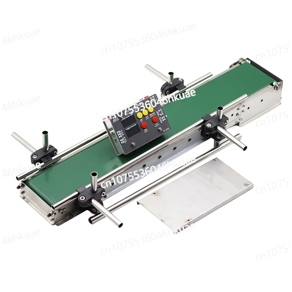 1200mm Automatic Waterproof Conveyor Belt Fiber Optic Sensor Small Digital Control Belt For Liquid Filling Machine