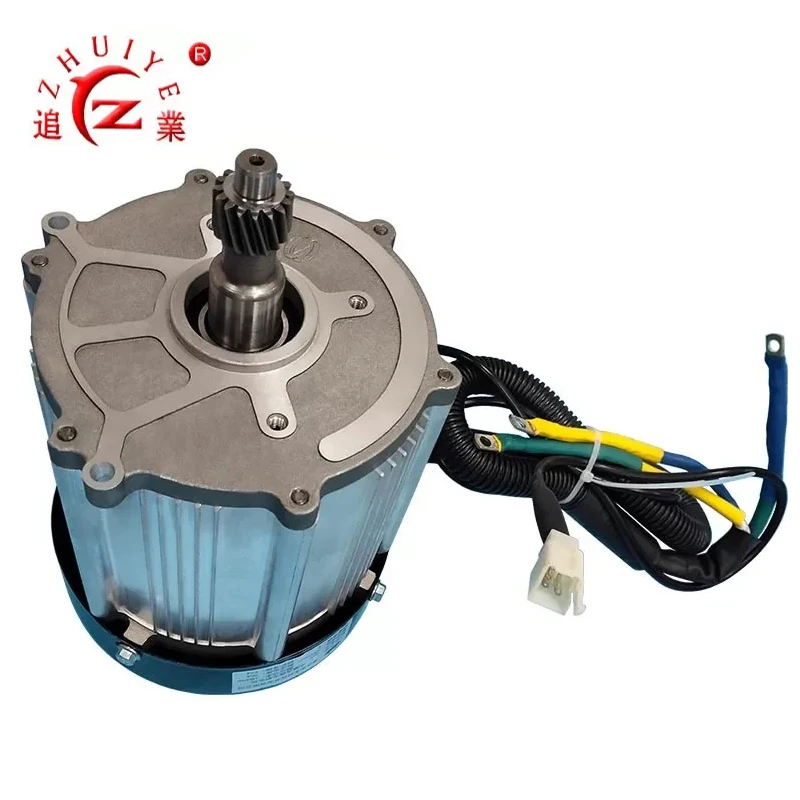 1.5KW 60V DC Brushless Electric Tricycle Motor for TukTuk Bajaj Rickshaw - High Efficiency Electric Vehicle Motor