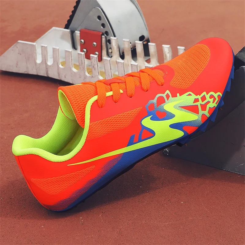 

Professional Track and Field Shoes Non Slip Men Women Spikes Sneakers Breathable Running Shoes Comfortable Spike Sport Shoess