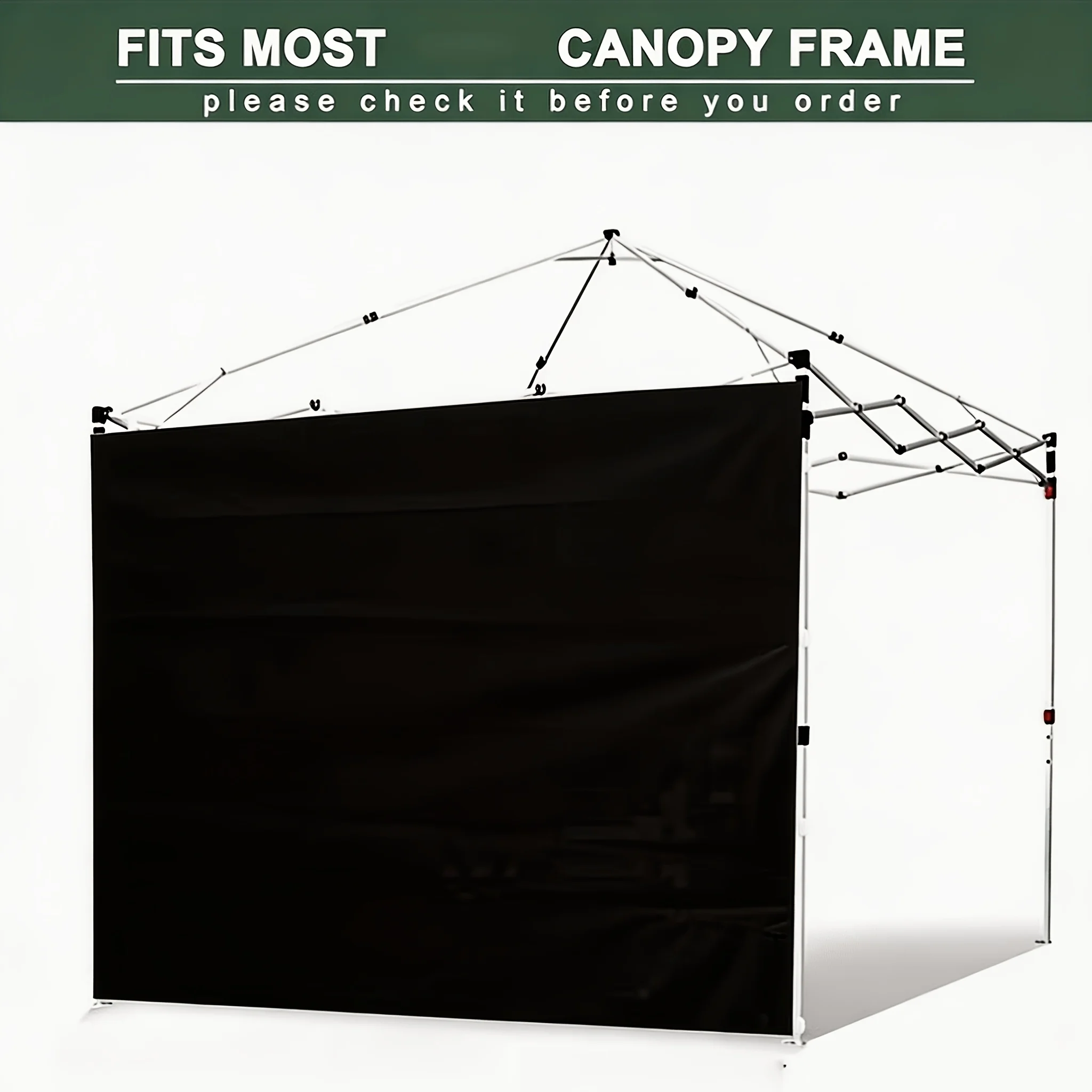 A Stylish and Lightweight Outdoor Tent Side Panel, Suitable for Installation or Replacement of Tent Side Panels, Can Provide Sun Protection, Uv Protection, and Other Functions